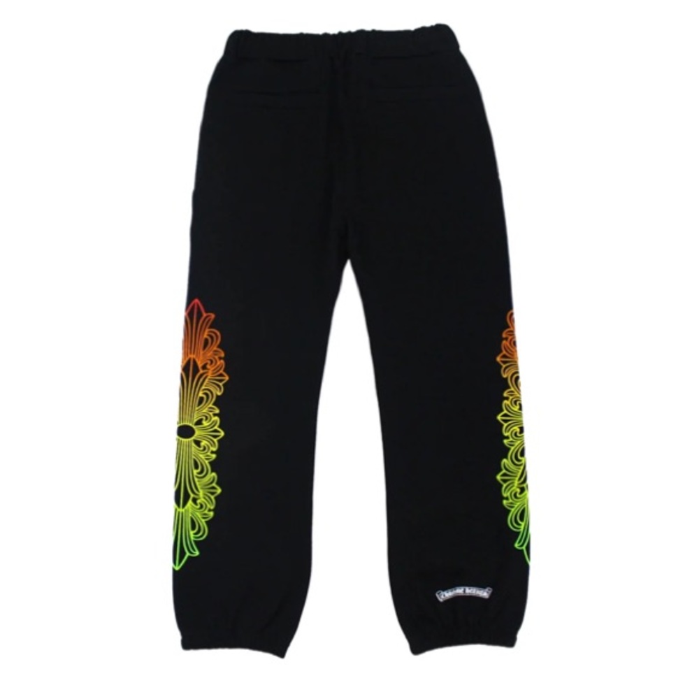 Chrome Hearts Multicolor Floral Cross Sweatpants